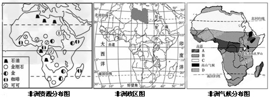读下面三幅非洲地图,完成下列问题。非洲政区图中阴影部分代表的国家是利比亚,该国主要属于_________气候和______ 读下面三幅非洲地图,完成下列问题。非洲政区图中阴影部分代表的国家是利比亚,该国主要属于_________气候和______