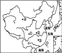 在图中,我国现存最早的帛画出土地点是A.①B.②C.③D.④ 在图中,我国现存最早的帛画出土地点是A.①B.②C.③D.④