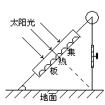 嘉兴某同学对传统的太阳能热水器进行改造,将太阳能热水器集热板装在一个大玻璃箱里,并将热水器的支架改造成活动形式。据此回答1 嘉兴某同学对传统的太阳能热水器进行改造,将太阳能热水器集热板装在一个大玻璃箱里,并将热水器的支架改造成活动形式。据此回答1