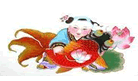 观察下列图片,结合所学知识回答问题。图一 文鰴明书《后赤壁赋》图二 杨柳青绘画《连年有余》图 观察下列图片,结合所学知识回答问题。图一 文鰴明书《后赤壁赋》图二 杨柳青绘画《连年有余》图
