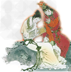 读图:图一 文徵明书《后赤壁赋》图二 杨柳青绘画《连年有余》图三 曹雪芹《红楼梦》插图 读图:图一 文徵明书《后赤壁赋》图二 杨柳青绘画《连年有余》图三 曹雪芹《红楼梦》插图