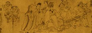 下图是唐代名画《送子天王图》,有关该作品的说法,正确的是A.其作者提出了“以形写神”的绘画理论B.作品体现出盛唐时期雍容华贵的画风C.作品反映的主题是描绘市井生 下图是唐代名画《送子天王图》,有关该作品的说法,正确的是A.其作者提出了“以形写神”的绘画理论B.作品体现出盛唐时期雍容华贵的画风C.作品反映的主题是描绘市井生
