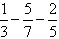 计算:-24+3.2-16-3.5+0.3;7+-5-;-6÷×;×105;(- 计算:-24+3.2-16-3.5+0.3;7+-5-;-6÷×;×105;(-