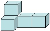 如图,棱长为2的正方体堆积在墙角,则露出部分的表面积为。 如图,棱长为2的正方体堆积在墙角,则露出部分的表面积为。