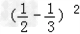 计算:﹣3﹣6+9﹣11+2﹣×÷2×÷÷(6 计算:﹣3﹣6+9﹣11+2﹣×÷2×÷÷(6