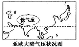 读下图,回答下列各题。小题1:图中所示月份北半球被切断的气压带是A.副热带高气压带B.副极地低气压带C.极地高气压带D.赤道低气压带小题2:此时亚洲东部盛行A. 读下图,回答下列各题。小题1:图中所示月份北半球被切断的气压带是A.副热带高气压带B.副极地低气压带C.极地高气压带D.赤道低气压带小题2:此时亚洲东部盛行A.