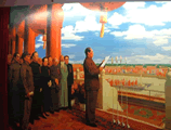 识图回答:上图反映的是什么事件?发生在何时? 此事件中乐队奏《义勇军进行曲》和礼炮齐鸣28响,你 识图回答:上图反映的是什么事件?发生在何时? 此事件中乐队奏《义勇军进行曲》和礼炮齐鸣28响,你
