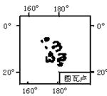 下图是图瓦卢地理位置示意图,读图判断19~20题。19.海风吹起的波浪对海岸有侵蚀作用,图瓦卢3~5月吹的盛行风是( )A.东北风 B.东南风 C.西北风 D. 下图是图瓦卢地理位置示意图,读图判断19~20题。19.海风吹起的波浪对海岸有侵蚀作用,图瓦卢3~5月吹的盛行风是( )A.东北风 B.东南风 C.西北风 D.