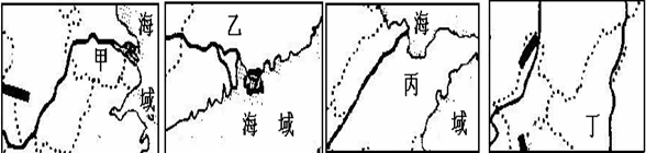 分析我国某地区的气候资料表,完成下列各题。小题1:据资料分析,该地可能位于A.甲B.乙C.丙D.丁小题2:有关该地的一些说法,正确的是 A.河流水量大,结冰期短 分析我国某地区的气候资料表,完成下列各题。小题1:据资料分析,该地可能位于A.甲B.乙C.丙D.丁小题2:有关该地的一些说法,正确的是 A.河流水量大,结冰期短