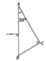 如图所示,一个三棱镜的折射率,其截面为直角三角形,∠A=30°,∠C=90°。一条单色光线从空气垂直AB边入射,该光线的出射光线有几条 如图所示,一个三棱镜的折射率,其截面为直角三角形,∠A=30°,∠C=90°。一条单色光线从空气垂直AB边入射,该光线的出射光线有几条