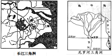材料一 2012年8月28日,胡锦涛主席会见来访的埃及总统穆尔西。中国和埃及都是文明古国。材料二 下图分别为“开罗和上海的 材料一 2012年8月28日,胡锦涛主席会见来访的埃及总统穆尔西。中国和埃及都是文明古国。材料二 下图分别为“开罗和上海的