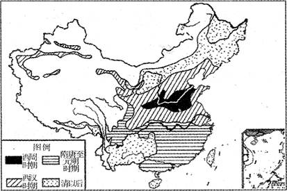 下图是中国各历史时期天然植被被破坏过程示意图。该图反映了A.我国古代经济重心逐渐南移的趋势B.安史之乱后东北和西南的开发加快C.天然植被破坏使农耕区域不断扩大D 下图是中国各历史时期天然植被被破坏过程示意图。该图反映了A.我国古代经济重心逐渐南移的趋势B.安史之乱后东北和西南的开发加快C.天然植被破坏使农耕区域不断扩大D