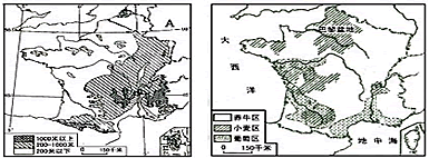 读法国图,分析回答下列问题。法国的地势特点____________________________________。从图中可以看出, 读法国图,分析回答下列问题。法国的地势特点____________________________________。从图中可以看出,