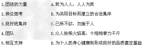 将下面左右两列相对应的内容用线连接起来。 将下面左右两列相对应的内容用线连接起来。