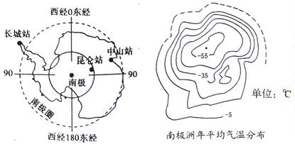2013年11月7日中国第30次南极科考队赴南极建立第四个科考站泰出站。读下图,完成下列问题。小题1:从图中可直接看出南极地区的气候特点是A.酷寒B.多狂风C. 2013年11月7日中国第30次南极科考队赴南极建立第四个科考站泰出站。读下图,完成下列问题。小题1:从图中可直接看出南极地区的气候特点是A.酷寒B.多狂风C.