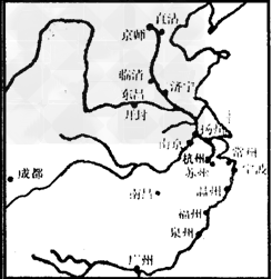 中国古代商业活动与政治经济中心变化密切相关。图6中三张图片所揭示出的古代商业活动中心发展趋势是 西汉商业城市分布图唐朝商业城市分布图 中国古代商业活动与政治经济中心变化密切相关。图6中三张图片所揭示出的古代商业活动中心发展趋势是 西汉商业城市分布图唐朝商业城市分布图