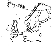 读图,回答:①地的气候有何特点?这类气候在全球的分布有何规律?与①地相比,②地的气温年较差____,主要原因是___________ 读图,回答:①地的气候有何特点?这类气候在全球的分布有何规律?与①地相比,②地的气温年较差____,主要原因是___________