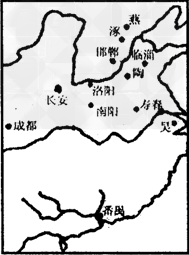 中国古代商业活动与政治经济中心变化密切相关。图6中三张图片所揭示出的古代商业活动中心发展趋势是 西汉商业城市分布图唐朝商业城市分布图 中国古代商业活动与政治经济中心变化密切相关。图6中三张图片所揭示出的古代商业活动中心发展趋势是 西汉商业城市分布图唐朝商业城市分布图