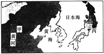 2010年11月23日,韩国西部延坪岛海域当天遭受来自朝鲜方面的炮击,韩国军队进行了回击。朝鲜半岛附近再次引起关注。读图,回答1~2题。 2010年11月23日,韩国西部延坪岛海域当天遭受来自朝鲜方面的炮击,韩国军队进行了回击。朝鲜半岛附近再次引起关注。读图,回答1~2题。