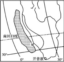 读世界某区域图,回答下题。 小题1:图中阴影部分是世界海雾的多发区域之一,该海域多雾的原因是A.受秘鲁寒流的影响B.受几内亚湾暖流的影响C.地处寒暖流交汇处 读世界某区域图,回答下题。 小题1:图中阴影部分是世界海雾的多发区域之一,该海域多雾的原因是A.受秘鲁寒流的影响B.受几内亚湾暖流的影响C.地处寒暖流交汇处