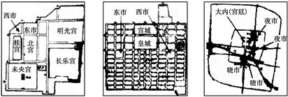 农业社会的都城往往是皇权与文化的集结处和辐射中心,从下图(西汉、唐和北宋的都城)的城市布局上可以看出都城功能的新趋势是A.城市商品经济发展B.政治中心的地位消失 农业社会的都城往往是皇权与文化的集结处和辐射中心,从下图(西汉、唐和北宋的都城)的城市布局上可以看出都城功能的新趋势是A.城市商品经济发展B.政治中心的地位消失