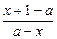 已知函数f (x) =,.证明函数y = f (x)的图象关于点(a,-1)成中心对称图形;当x时,求证:f (x). 已知函数f (x) =,.证明函数y = f (x)的图象关于点(a,-1)成中心对称图形;当x时,求证:f (x).