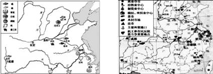 历史图片承载着丰富的信息,请读图并结合所学知识回答下列各题。唐朝手工业分布图和繁华的大都会明朝中后期工商业分布图小题1:下列关于唐朝和明朝工商业发展的共同点,表 历史图片承载着丰富的信息,请读图并结合所学知识回答下列各题。唐朝手工业分布图和繁华的大都会明朝中后期工商业分布图小题1:下列关于唐朝和明朝工商业发展的共同点,表