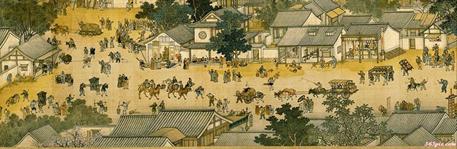 对北宋城市经济的信息理解错误的是:《清明上河图》中的街市A.坊和市的界限被打破B.经营时间限制被打破C.官府不监督交易活动D.经营活动是八方辐辏 对北宋城市经济的信息理解错误的是:《清明上河图》中的街市A.坊和市的界限被打破B.经营时间限制被打破C.官府不监督交易活动D.经营活动是八方辐辏