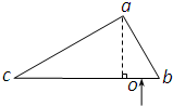 如图所示为一直角棱镜的横截面,∠bac=90°,∠abc=60°,一平行细光束从O点沿垂直于bc面的方向射入棱镜,已知棱镜材料的折射率n=2,若不考虑原入射光在 魔方格