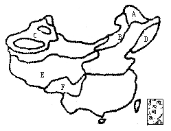 读图,回答:若图中字母分别代表林地和草地,那么表示林地的字母是________,表示草地的字母是________。若用图中有关字母代表全国某些草场区 读图,回答:若图中字母分别代表林地和草地,那么表示林地的字母是________,表示草地的字母是________。若用图中有关字母代表全国某些草场区