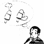 如图所示,在夏天剥去包装纸的冰糕会“冒”出“白气”.请你简要解释:这“白气”是怎么形成的?根据你的观察,请你回答:冰糕“冒”出“白气”是向上飘还是向 魔方格