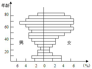 读“某地第六次人口普查常住人口金字塔图”,回答问题小题1:该地最有可能是A.上海市区B.北京大学C.贵州农村D.广州孤儿院小题2:关于该地户籍人口叙述最有可 读“某地第六次人口普查常住人口金字塔图”,回答问题小题1:该地最有可能是A.上海市区B.北京大学C.贵州农村D.广州孤儿院小题2:关于该地户籍人口叙述最有可