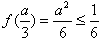已知函数的最大值不大于,又当时,。求a的值;设,an+1=f,n∈N+,证明。 已知函数的最大值不大于,又当时,。求a的值;设,an+1=f,n∈N+,证明。