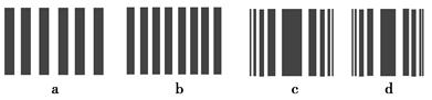 (2011·福建龙岩)如图所示,a、b、c、d四个图是不同的单色光形成的双缝干涉或单缝衍射图样.分析各图样的特点可以得出的正确结论是 ( )A.a、b是光的干 (2011·福建龙岩)如图所示,a、b、c、d四个图是不同的单色光形成的双缝干涉或单缝衍射图样.分析各图样的特点可以得出的正确结论是 ( )A.a、b是光的干
