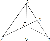 在等腰△ABC中,CD是底边AB上的高,E是腰BC的中点,AE与CD交于F,现给出三条路线:A→F→C→E→B→D→A;A→C→E→B→D→F→A;