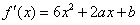 设f(x)=2x3+ax2+bx+1的导数为f′(x),若函数y=f′(x)的图象关于直线x=对称,且f′(1)=0,(Ⅰ)求实数a,b的值;(Ⅱ) 设f(x)=2x3+ax2+bx+1的导数为f′(x),若函数y=f′(x)的图象关于直线x=对称,且f′(1)=0,(Ⅰ)求实数a,b的值;(Ⅱ)