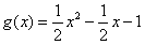 已知二次函数g(x)对任意实数x都满足g(x-1)+g(1-x)=x2-2x-1,且g(1)=-1,f(x)=g(x+)+mlnx+(m∈R,x>0 已知二次函数g(x)对任意实数x都满足g(x-1)+g(1-x)=x2-2x-1,且g(1)=-1,f(x)=g(x+)+mlnx+(m∈R,x>0