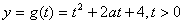 已知函数f(x)=4x+a·2x+1+4。当a=1时,求函数f(x)的值域;若关于x的方程f(x)=0有两个大于0的实根,求a的取值范围 已知函数f(x)=4x+a·2x+1+4。当a=1时,求函数f(x)的值域;若关于x的方程f(x)=0有两个大于0的实根,求a的取值范围