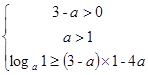 已知是上的增函数,那么的取值范围是( )A.(1, +)B.(-,3)C.[,3)D.(1,3) 已知是上的增函数,那么的取值范围是( )A.(1, +)B.(-,3)C.[,3)D.(1,3)