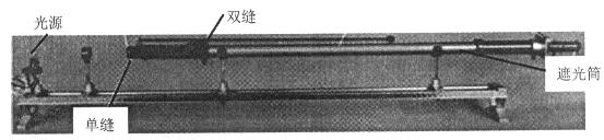 如图是用双缝干涉测量单色光的的实验装置。实验前先取下双缝,打开光源,调节光源的高度和角度,然后放好单缝和双缝,使单缝和双缝。在某次实验中,已知双缝 如图是用双缝干涉测量单色光的的实验装置。实验前先取下双缝,打开光源,调节光源的高度和角度,然后放好单缝和双缝,使单缝和双缝。在某次实验中,已知双缝