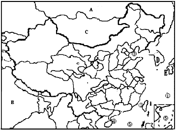 读图,完成下列问题:根据图中数字代码所在位置填写地理名称: ①_______洋,②________海峡,③_______ 读图,完成下列问题:根据图中数字代码所在位置填写地理名称: ①_______洋,②________海峡,③_______