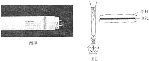 小明看到家中日光灯管的两端各有一圈黑色,从外面擦怎么也擦不掉,他觉得奇怪,于是向爸爸请教,爸爸让他在一支长试管内装入少量的碘粉,塞上底部悬挂了少量 魔方格