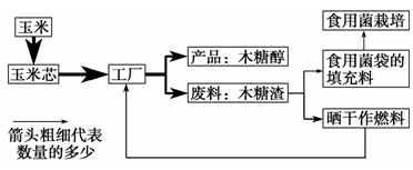 读“我国东北地区玉米芯综合利用产业链示意图”,回答下列各题。小题1:影响木糖醇企业布局的主要因素是A.原料B.市场C.技术D.劳动力小题2:在世界其他地区, 读“我国东北地区玉米芯综合利用产业链示意图”,回答下列各题。小题1:影响木糖醇企业布局的主要因素是A.原料B.市场C.技术D.劳动力小题2:在世界其他地区,