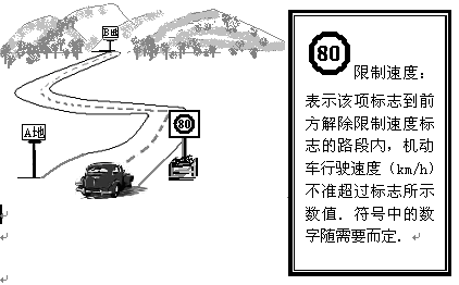 一辆轿车在如图的公路上匀速行驶,该轿车在11∶20从A地出发,到相距50km的B地办事.若车速为60km/h,问该轿车到达B地的时间?若要求在12∶ 一辆轿车在如图的公路上匀速行驶,该轿车在11∶20从A地出发,到相距50km的B地办事.若车速为60km/h,问该轿车到达B地的时间?若要求在12∶