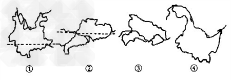读四省区轮廓图,完成下列要求:4个省中, ①________是省, ②省的简称是______,③省的行政中心是_________ 。 读四省区轮廓图,完成下列要求:4个省中, ①________是省, ②省的简称是______,③省的行政中心是_________ 。