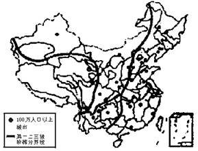 读图6-14回答:图6-14(1)就整体而言,我国城市主要分布在___________,因为这里的人口密度比较_______________________,生 读图6-14回答:图6-14(1)就整体而言,我国城市主要分布在___________,因为这里的人口密度比较_______________________,生