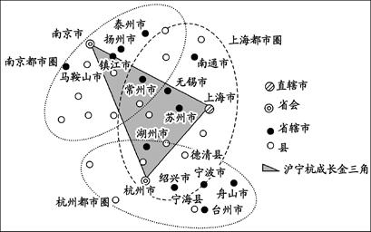 长三角地区已经初步形成了以上海为中心、南京和杭州为副中心的长三角大都市圈空间圈层城市体系。读图回答小题。小题1:图中南京都市圈中的城市按等级可分为( )A.2级 长三角地区已经初步形成了以上海为中心、南京和杭州为副中心的长三角大都市圈空间圈层城市体系。读图回答小题。小题1:图中南京都市圈中的城市按等级可分为( )A.2级