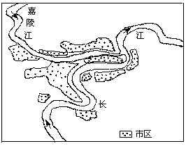读“我国某城市示意图”,回答问题。图中城市为_________,其优势区位是_______________________ 读“我国某城市示意图”,回答问题。图中城市为_________,其优势区位是_______________________