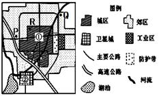 读“某大城市内部功能分区示意图”,完成下列各题。图中①地功能区最有可能为区。图中工业区与城区之间设置防护带,其作用是。 读“某大城市内部功能分区示意图”,完成下列各题。图中①地功能区最有可能为区。图中工业区与城区之间设置防护带,其作用是。