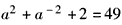 已知,求下列各式的值:a+a-1;a2+a-2;。 已知,求下列各式的值:a+a-1;a2+a-2;。